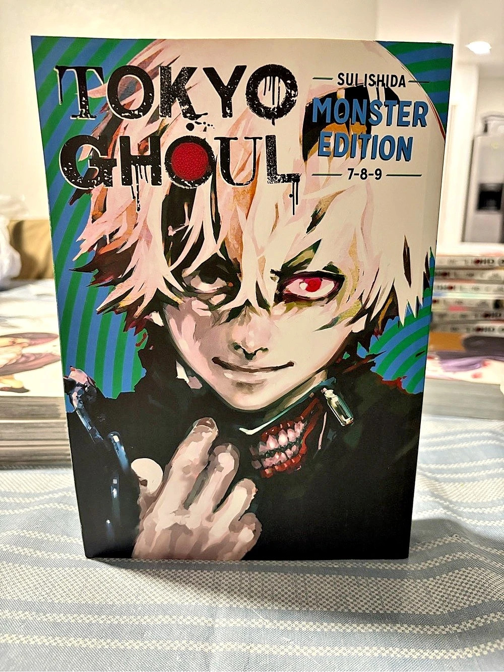 Tokyo Ghoul Monster Edition Volumes 7-8-9 Manga Book Green Monster Edition